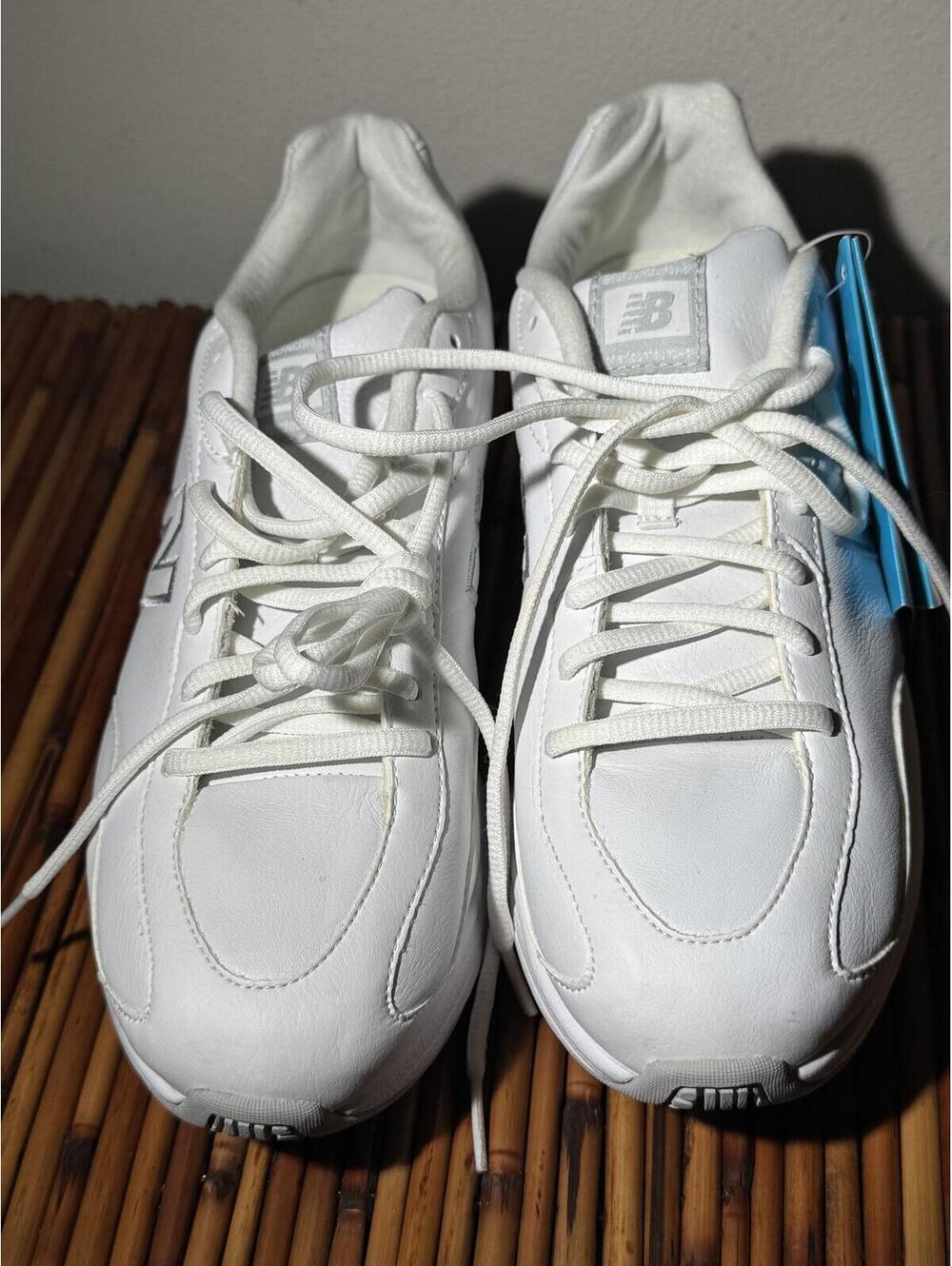 New Balance Rock & Tone WW1442WS Women’s Walking Shoes White Leather Size 9.5